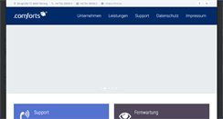 Desktop Screenshot of comforts.de